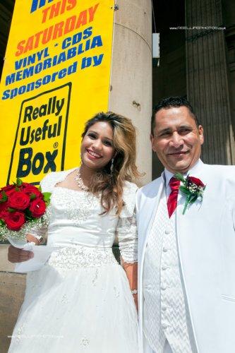 Asian bride marries Portuguese groom in Leeds