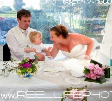 Marquee wedding in Normandy, France