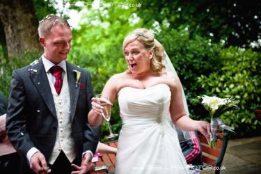 Summer wedding at Tong Holiday Inn near Bradford