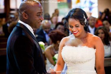 Ethiopian bride marries groom from Ghana in London