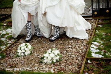Fun Gay wedding with two brides